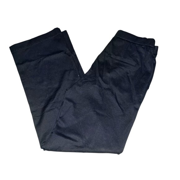 Halara Flex High Waisted Zipper Pocket Straight Leg Work Pants Sz Medium Black - Picture 2 of 16